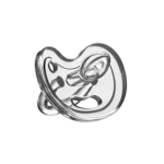 Silicone PacifierTransparent(0+mth)