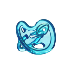 Silicone Pacifier Blue (0+mth)