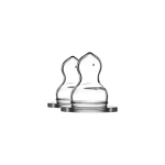 Silicone Nipple 2-Pk Ortho (6+mth)