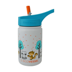 Scout SS Kids Btl-400ml-Gray Fox
