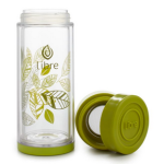 Lively Leaves Glass Infuser(green)