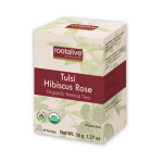 Organic Tulsi Hibiscus Rose Tea