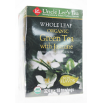Whole Leaf, Organic Green Tea with Jasmine