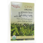 Organic Green Tea Chai with Lemon