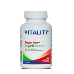 Power Iron+Organic Spirulina 60Days